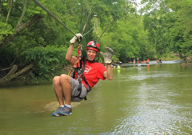 Zip Lining: Hocking Hills State Park