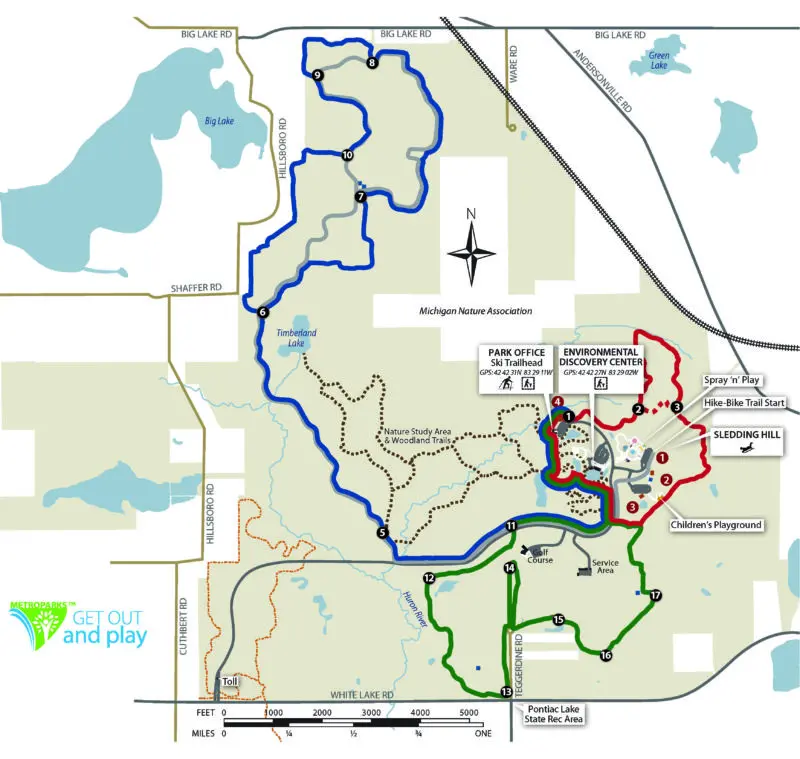 Indian Springs Metropark Trails