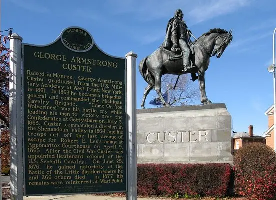 The George Armstrong Custer Equestrian Monument