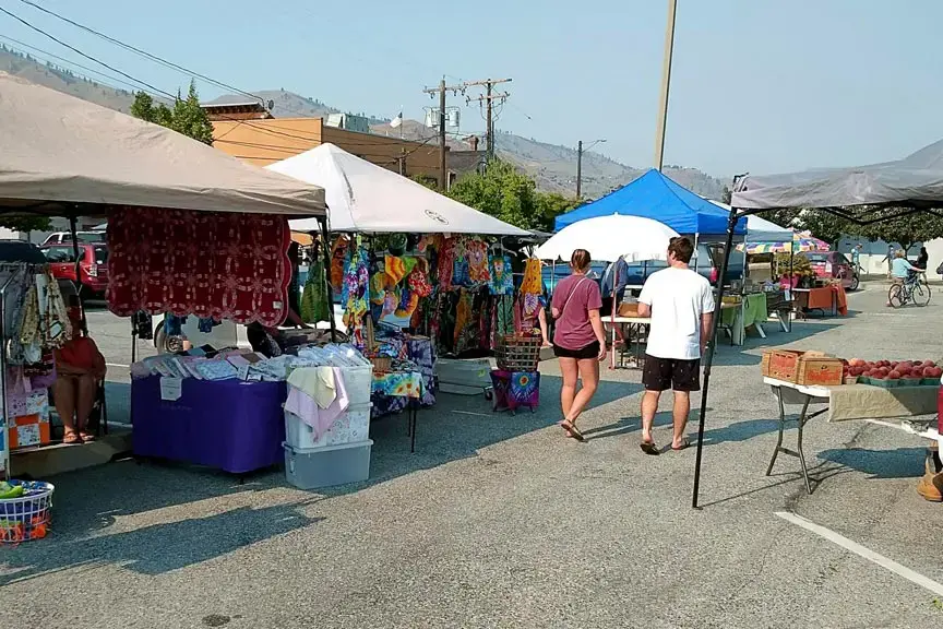 Farmer’s Market Lake Chelan, Washington