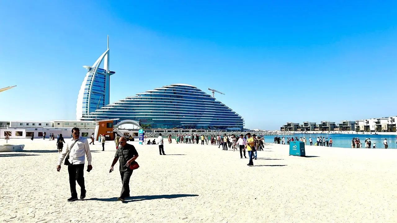 Burj al Arab public beach Dubai