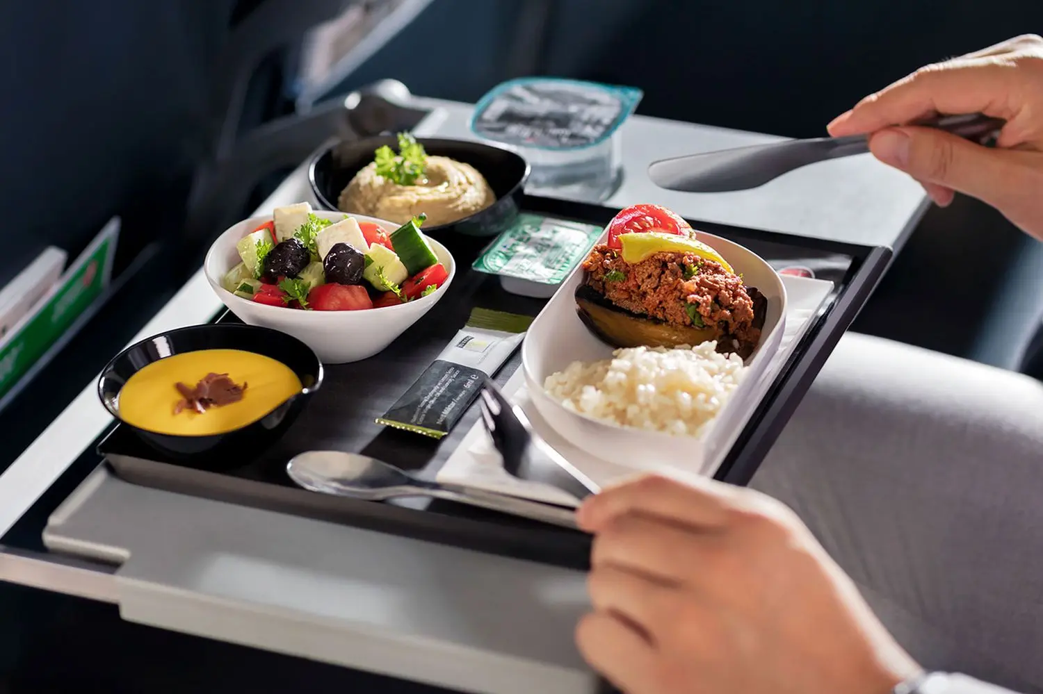 Airplane Food and Drink Tips for a Better Experience