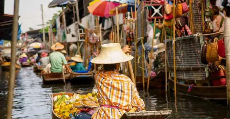 Bangkok: Damnoen Saduak Market and Maeklong Railway Market | GetYourGuide