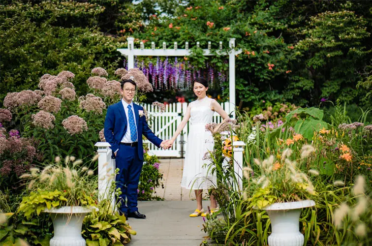 Queens Botanical Garden Wedding Photos and Videos