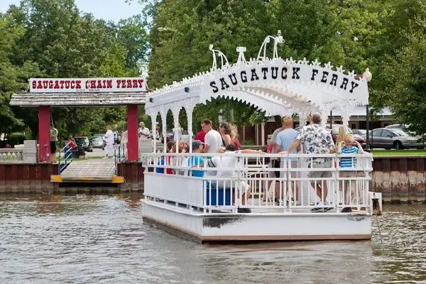 Saugatuck Chain Ferry Ride  