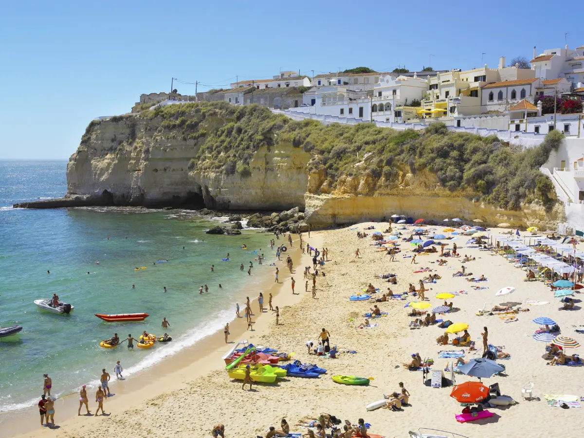 Praia do Carvoeiro e Praia do Paraíso | EuroVelo Portugal