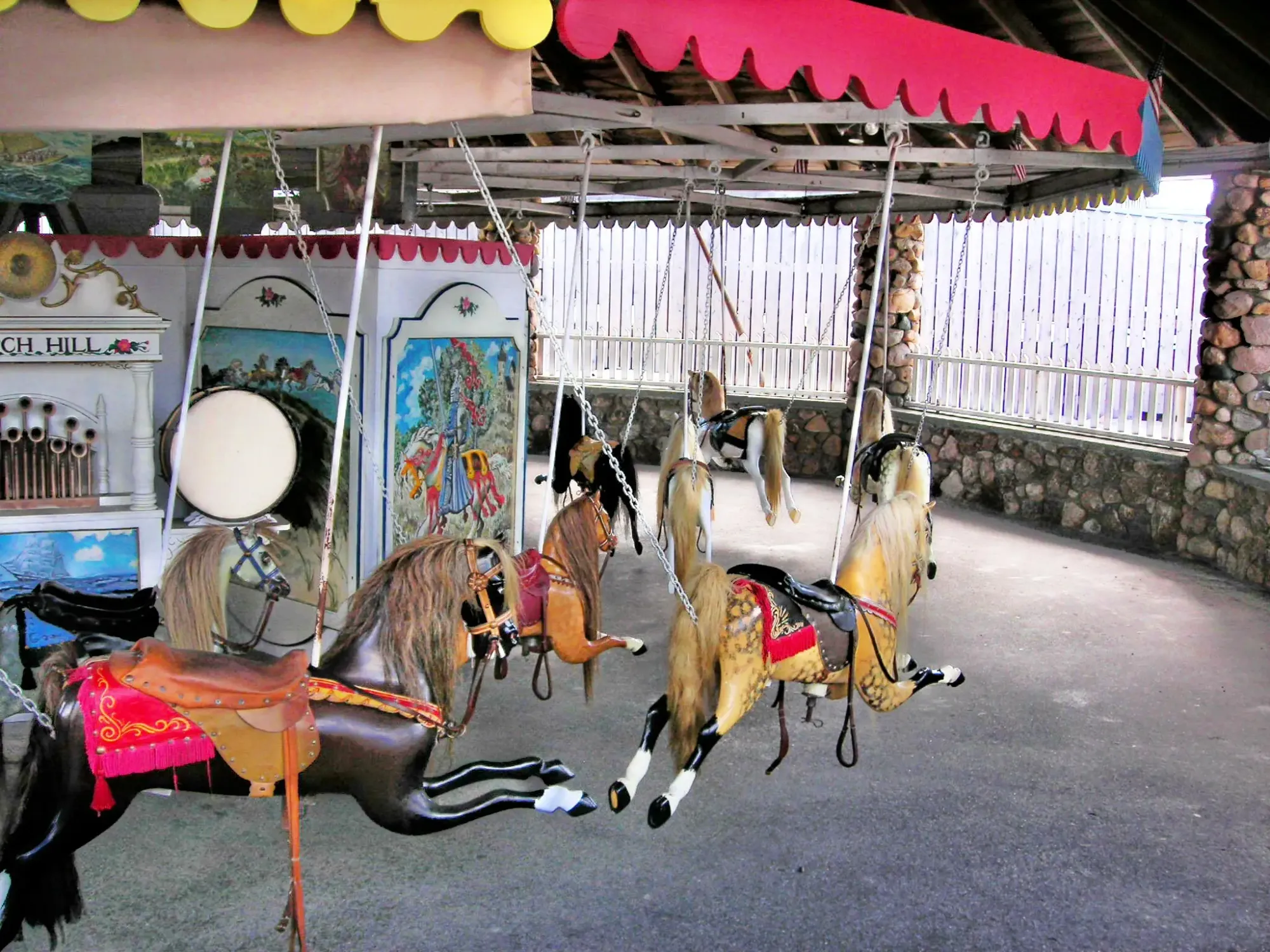 Flying Horse Carousel in Watch Hill, RI - New England