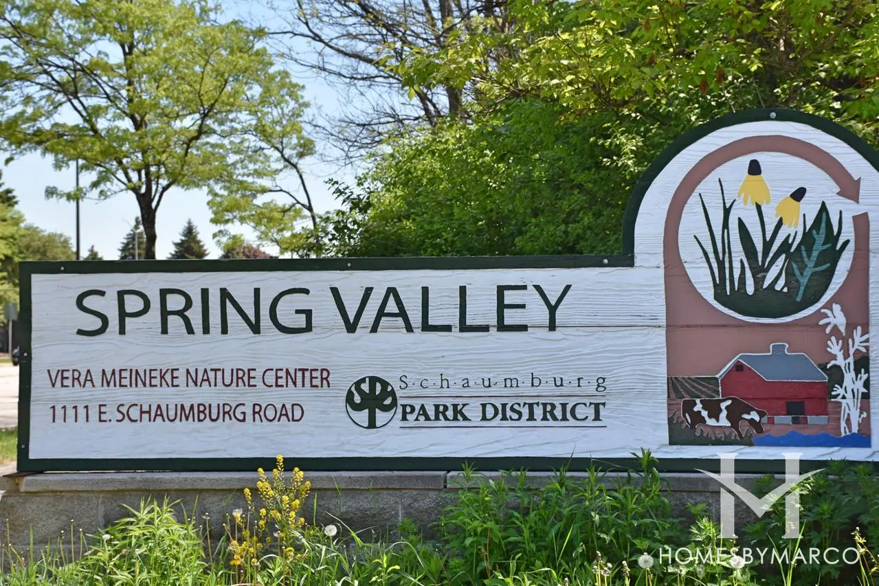 Spring Valley Nature Park in Schaumburg, IL - Homes by Marco