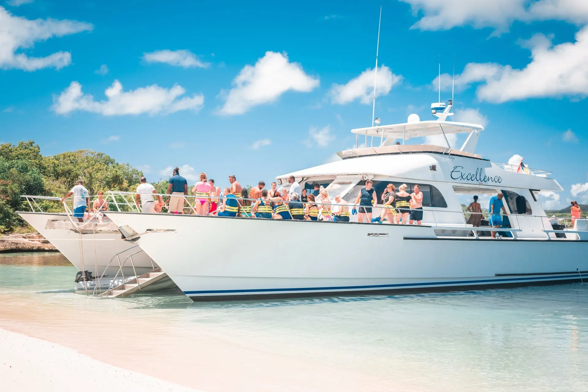 The Excellence Catamaran Cruise Discover Antigua Barbuda