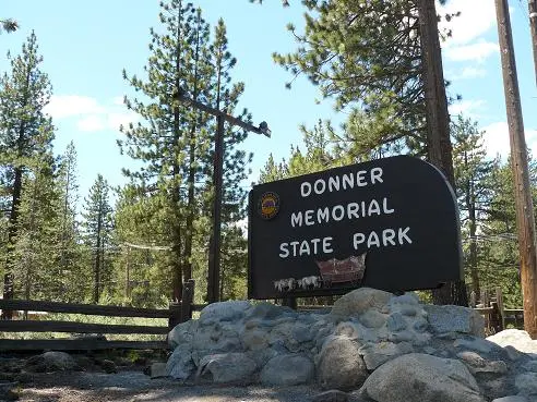 Donner Memorial State Park is located in Truckee next to Donner Lake