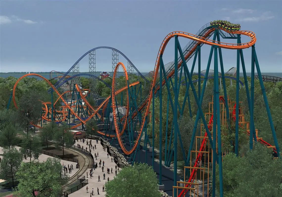 Cedar Point amusement park introduces roller coaster to debut in 2015 | The  Blade