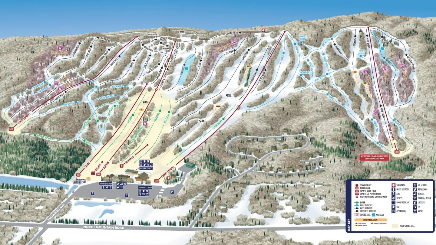 Trail Map & Snow Report | Granite Peak