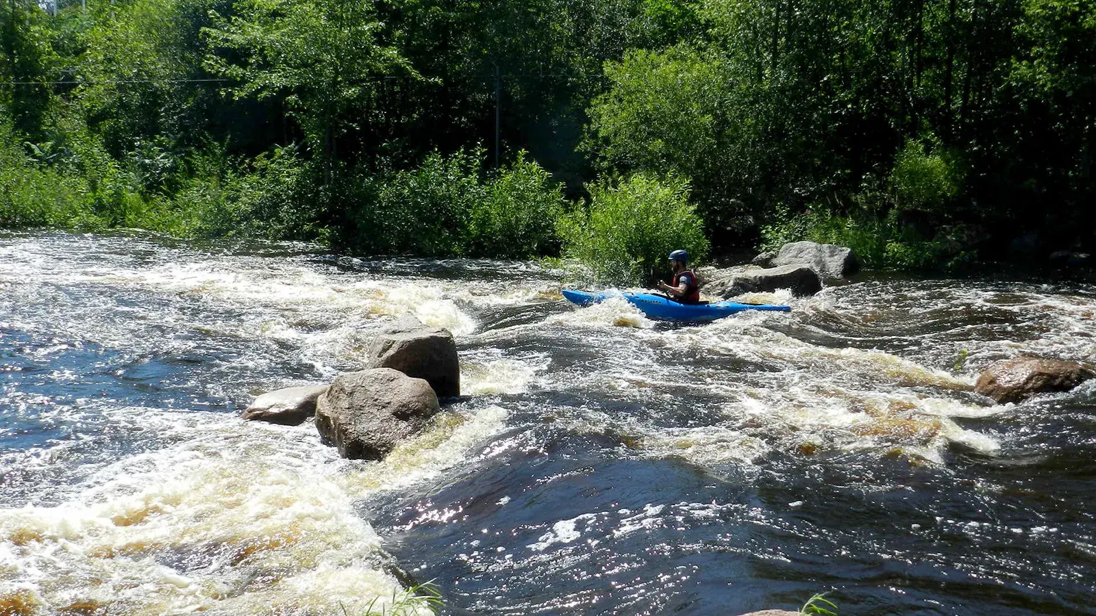 Wausau Whitewater Park - Miles Paddled