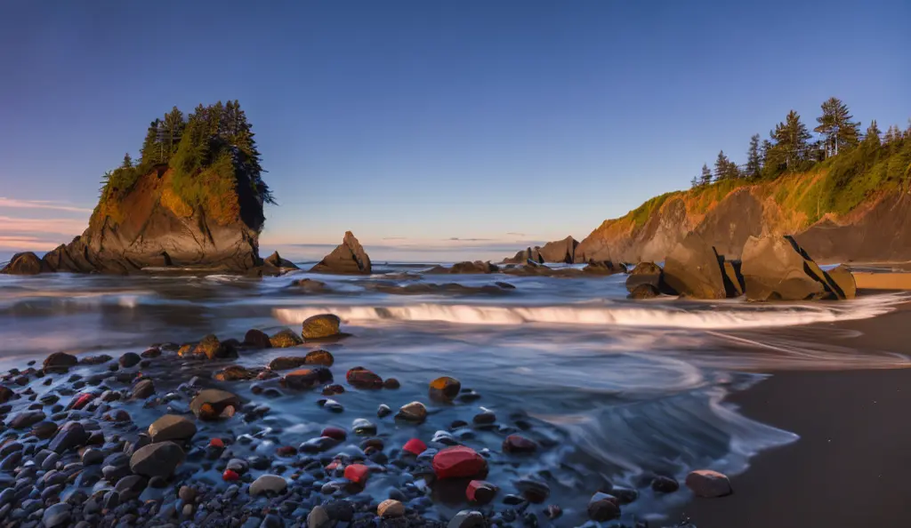 Second Beach Running Trail, Forks, Washington