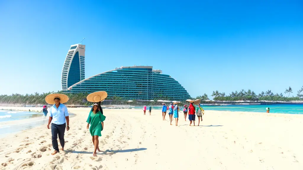 Burj al Arab public beach Dubai