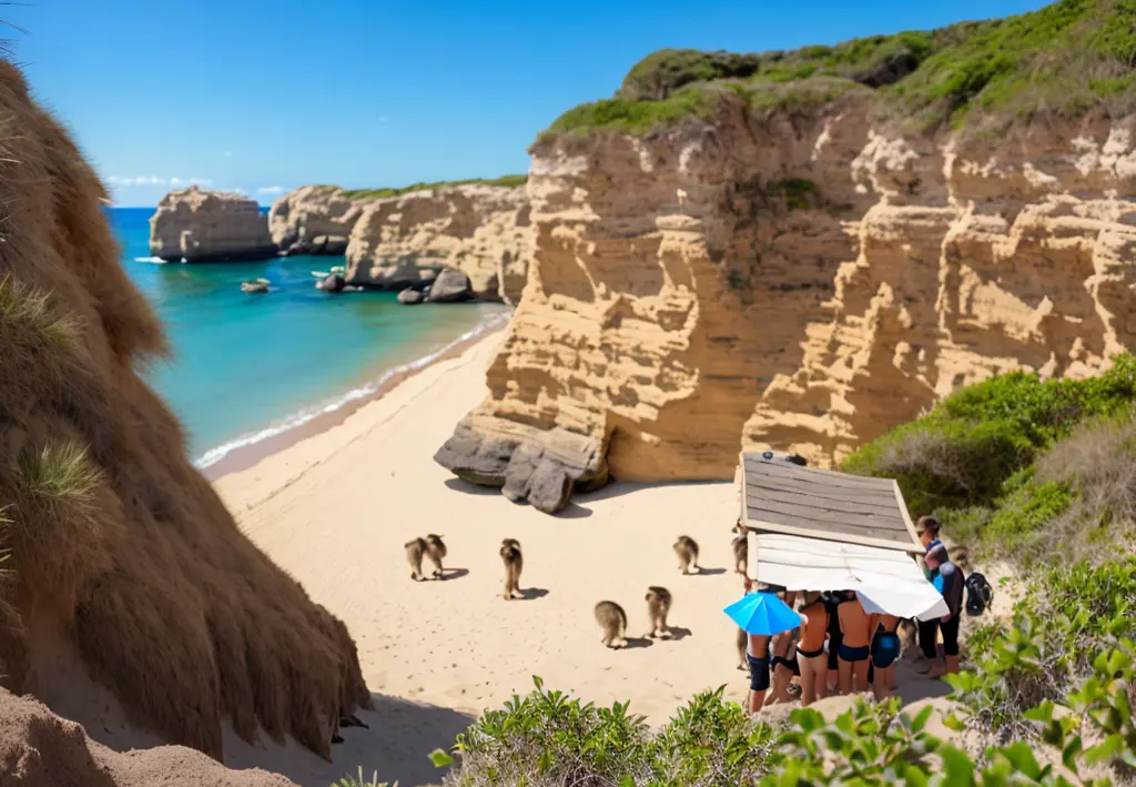 The Praia da Marinha beach; an independent tourism guide for 2024