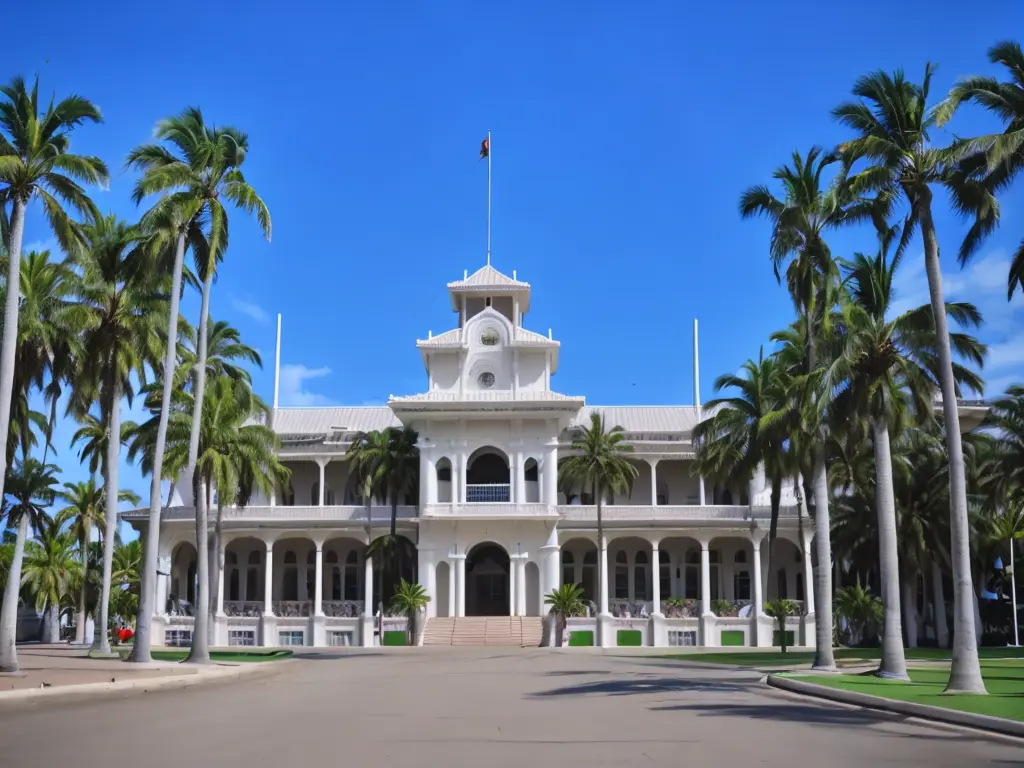 Iolani Palace – MASON