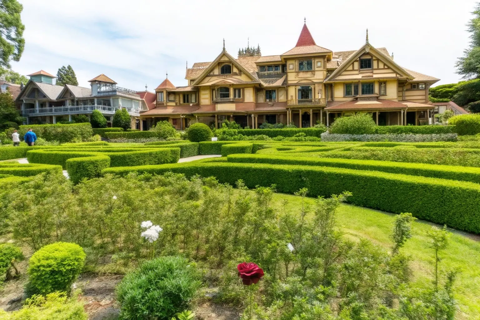 The Ghostly Story of San Jose's Haunted Winchester Mystery House