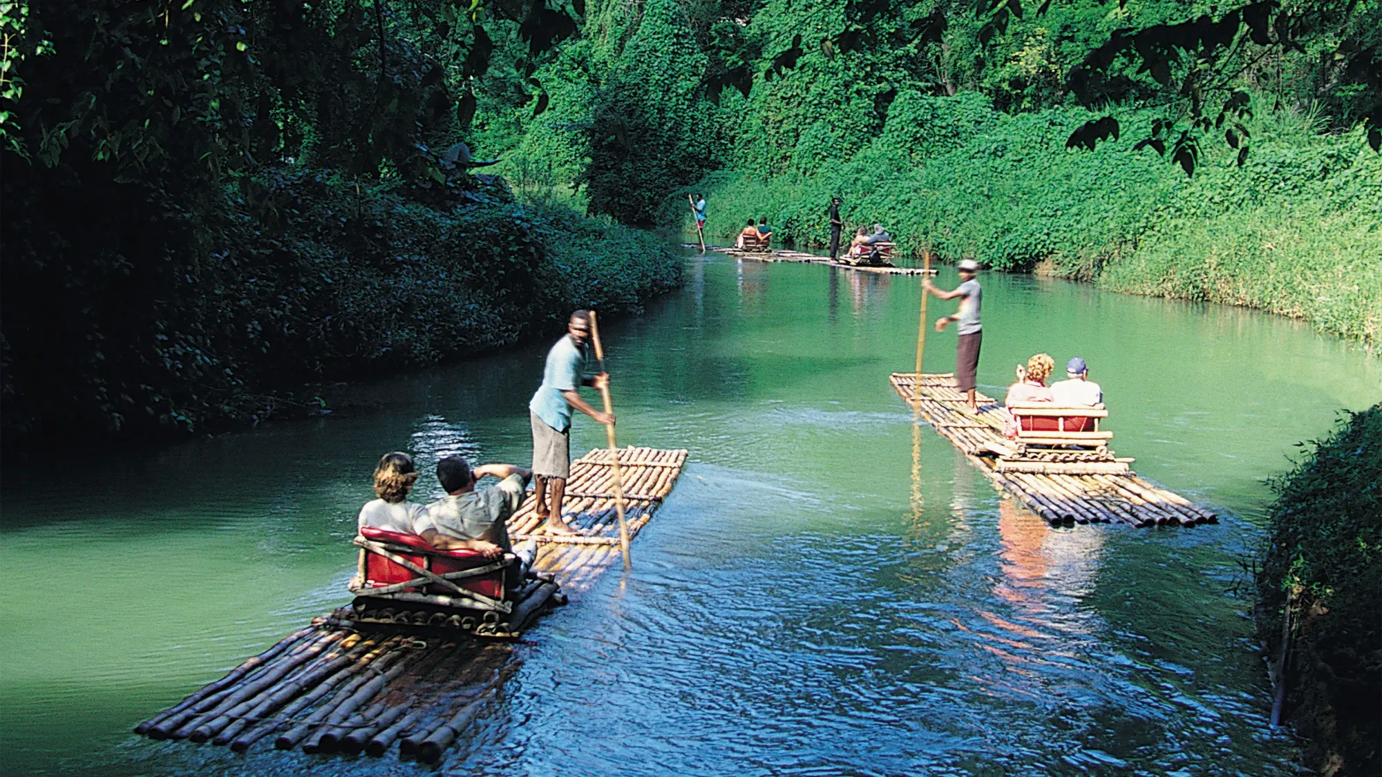 Martha Brae River Bamboo Rafting