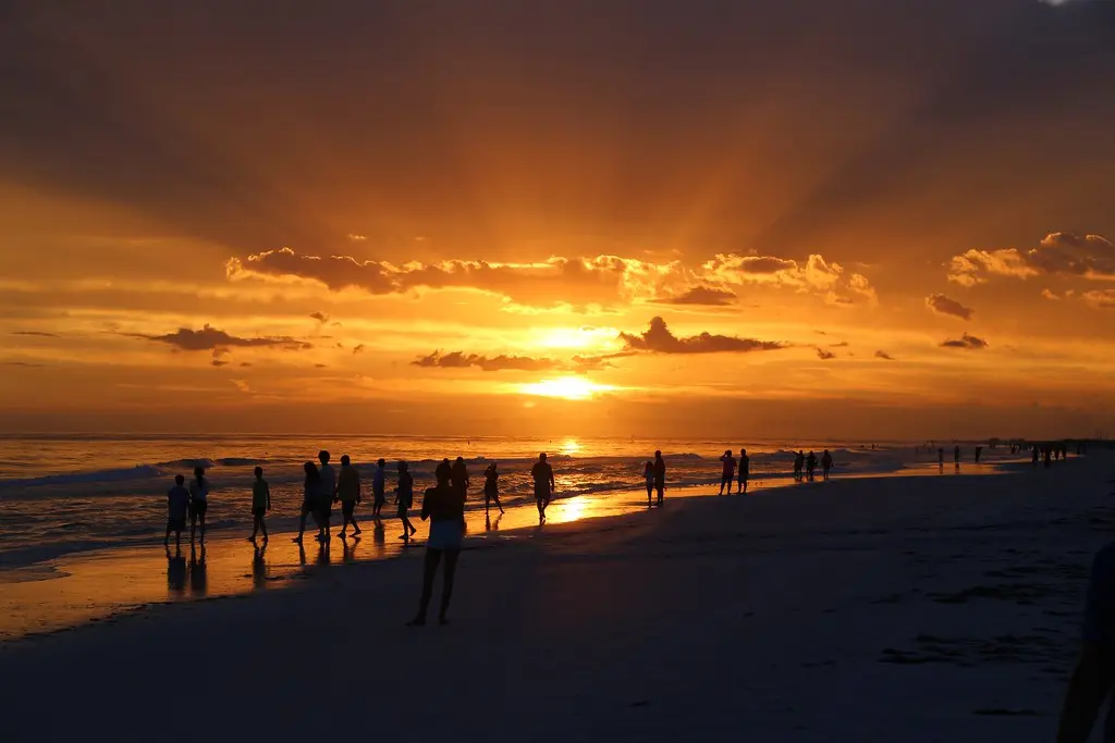 Sunset, Siesta Key, FL | An earlier storm with rain and wind… | Flickr