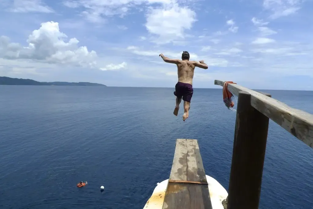 Taking the plunge | Chris Nener | Flickr