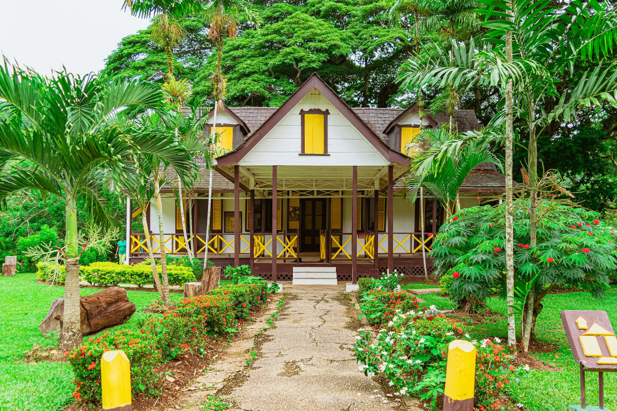 Brown Wooden House Surrounded by Green Trees · Free Stock Photo