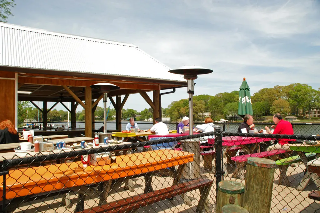 Cantler's Riverside Inn - Outdoor Area | Cantler's, is a bar… | Flickr