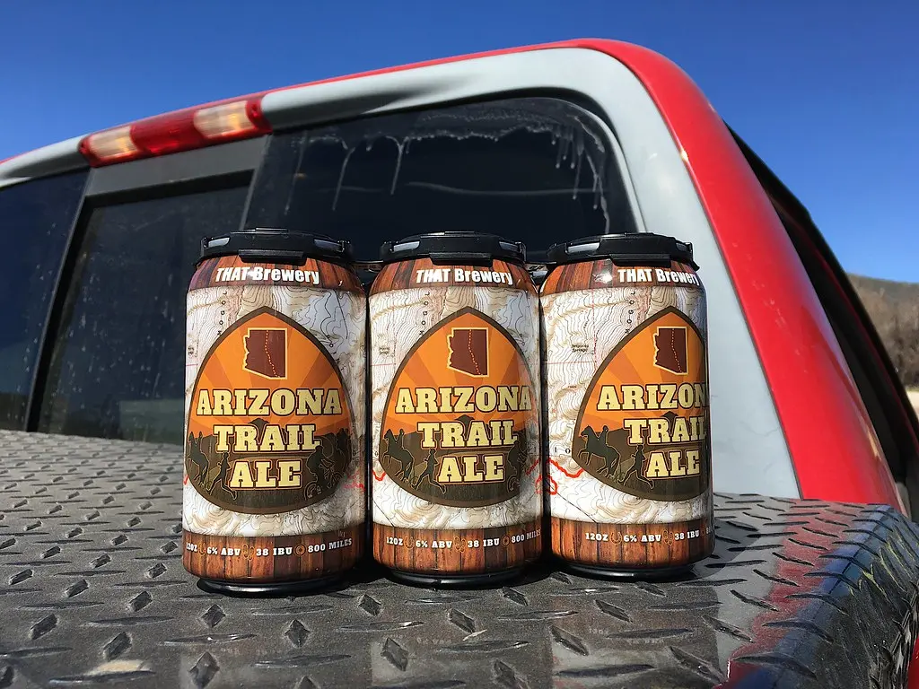 THAT Arizona Trail Ale on the Road | Picked up a 6 pack of T… | Flickr