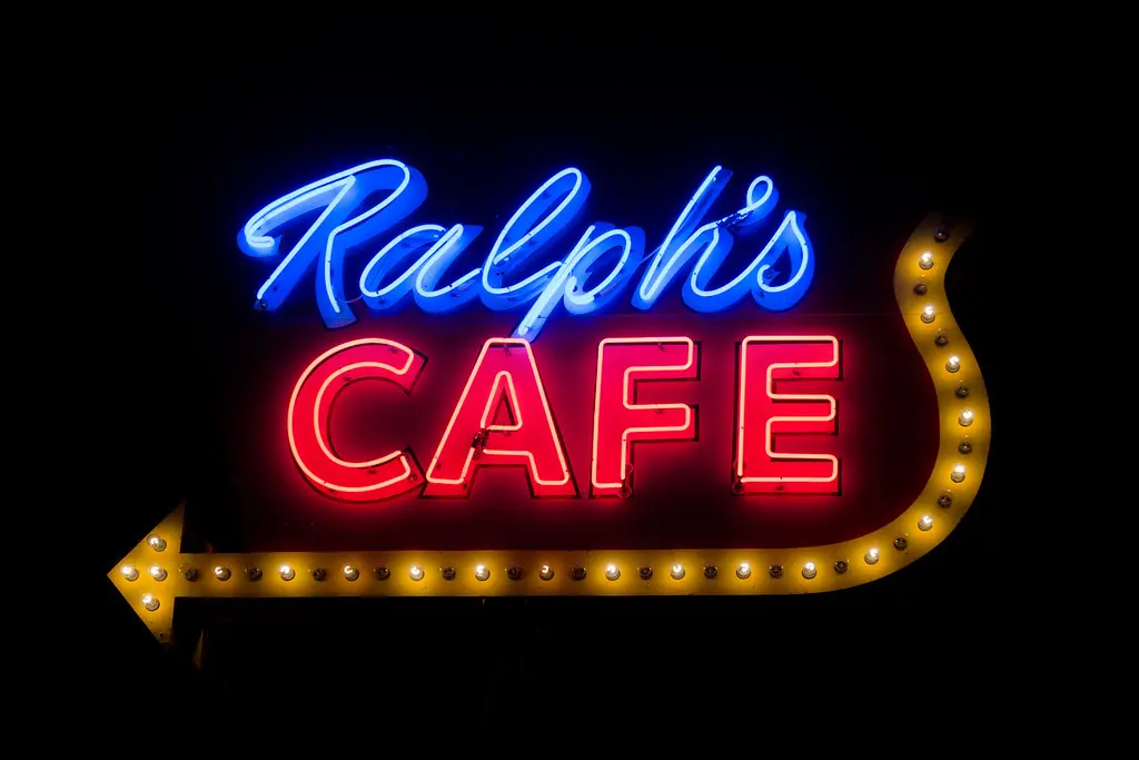 Ralph's Diner | Casa Grande Neon Sign Park | Lyle Rains | Flickr