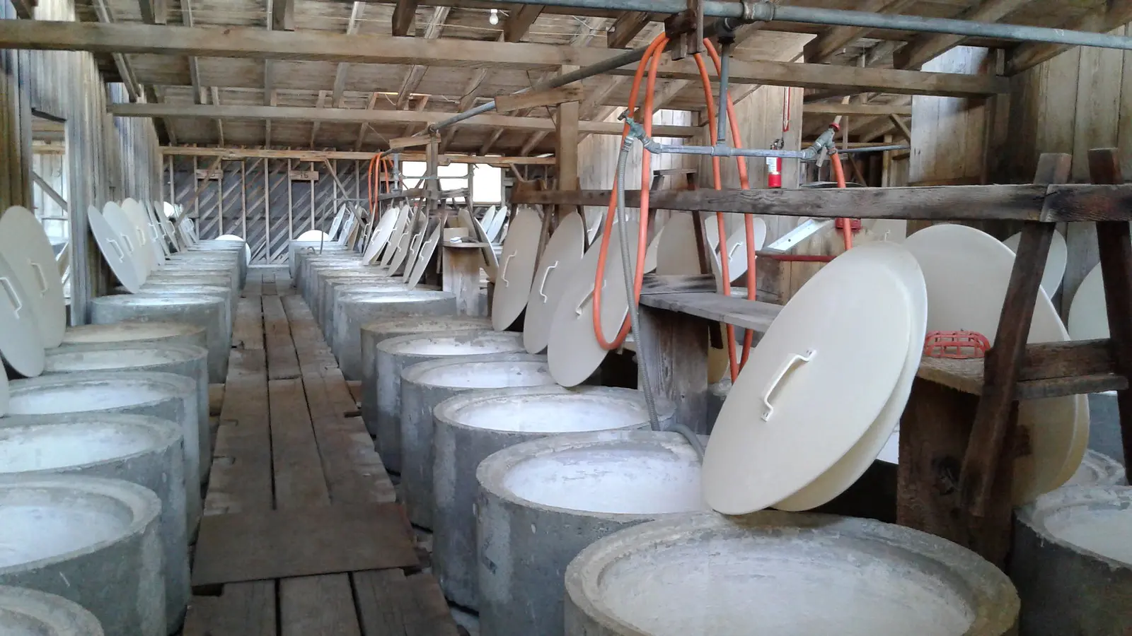 Graber Olive House - vats | Graber Olive House is the oldest… | Flickr
