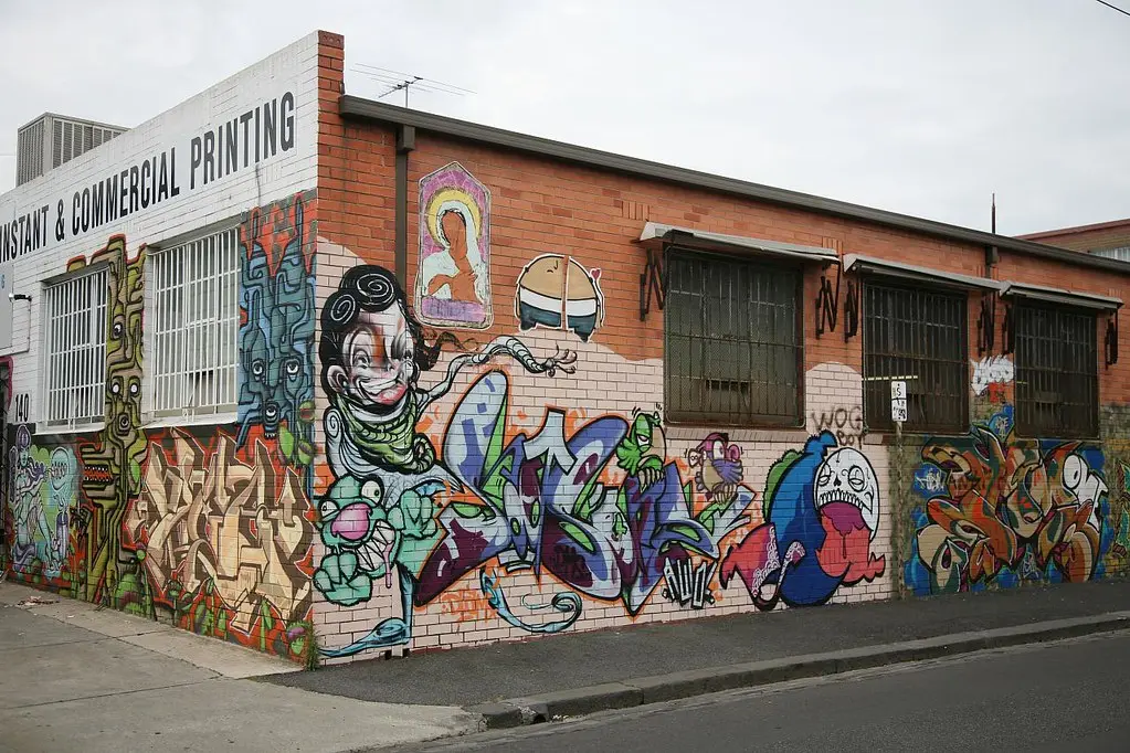 Street Art in lanes off Brunswick Street, Fitzroy, Melbour… | Flickr