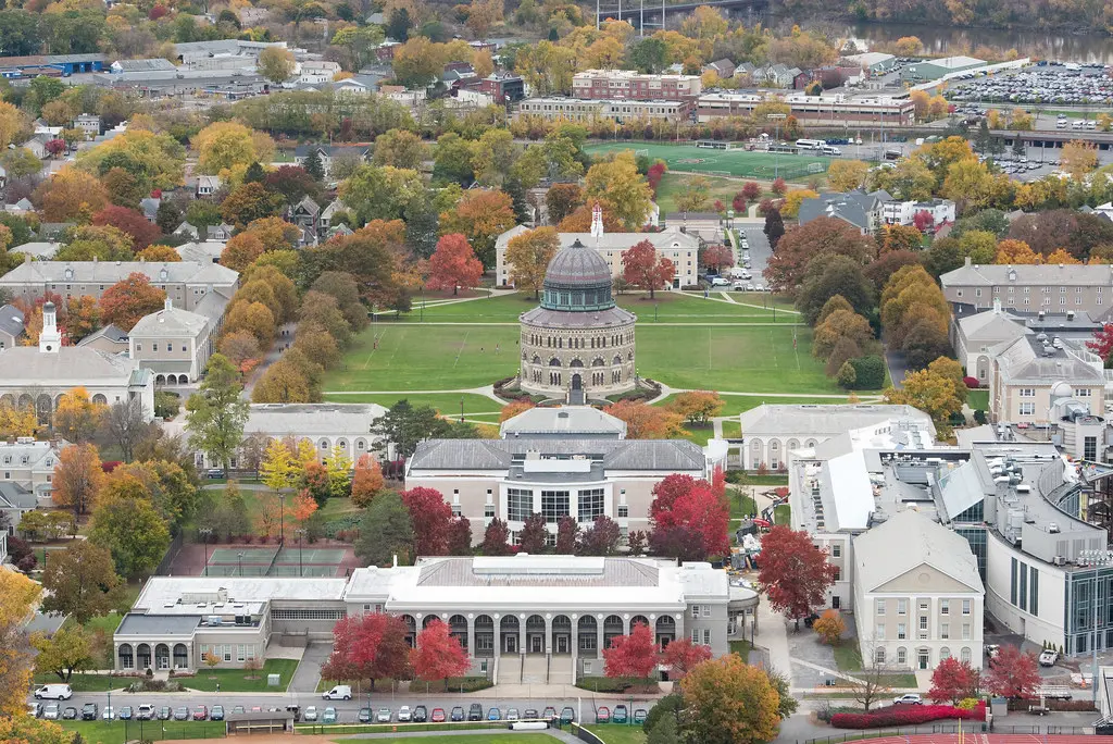 Aerial view of campus | Union College | Flickr