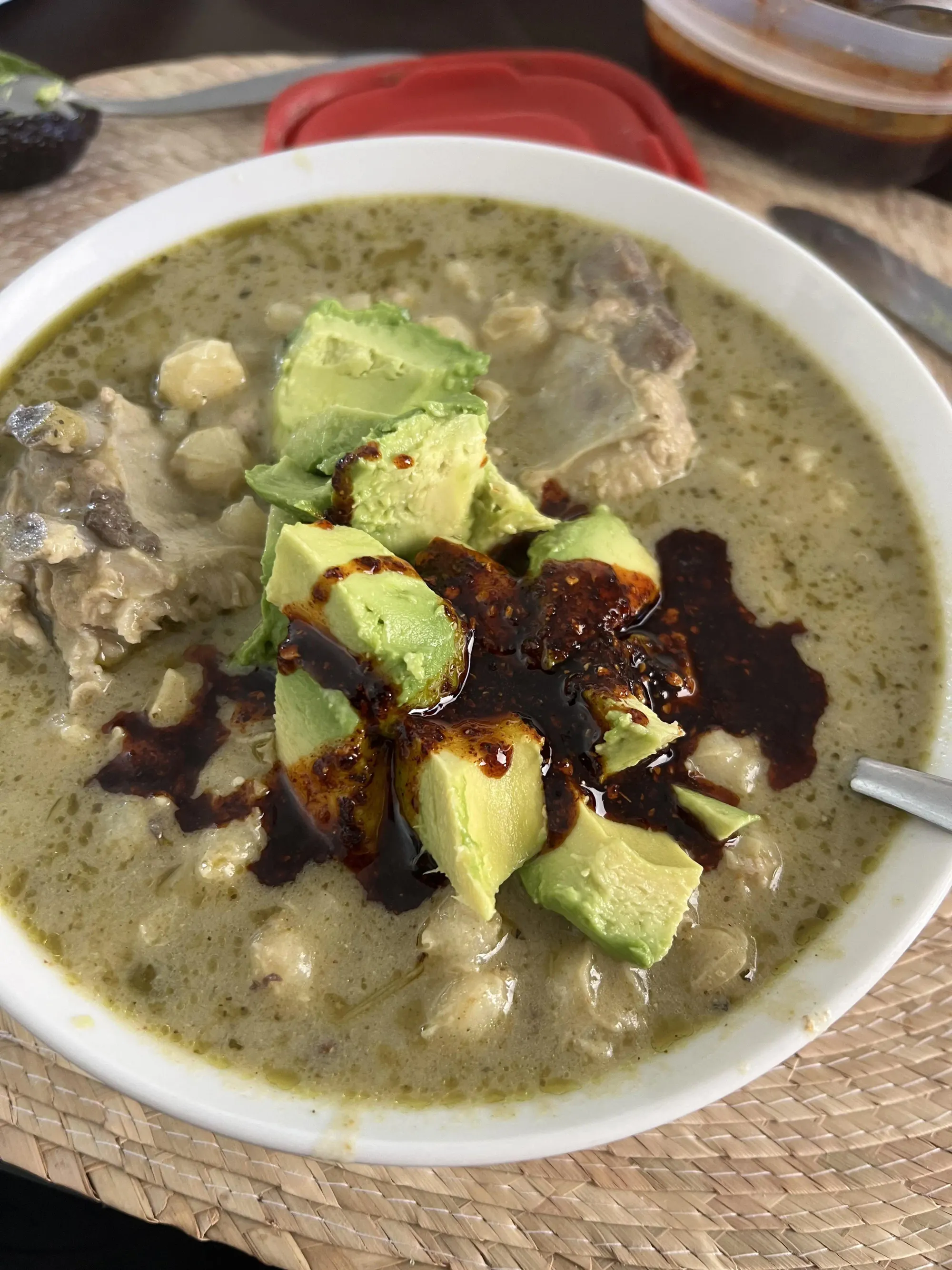 Pozole verde Guerrero style : r/mexicanfood