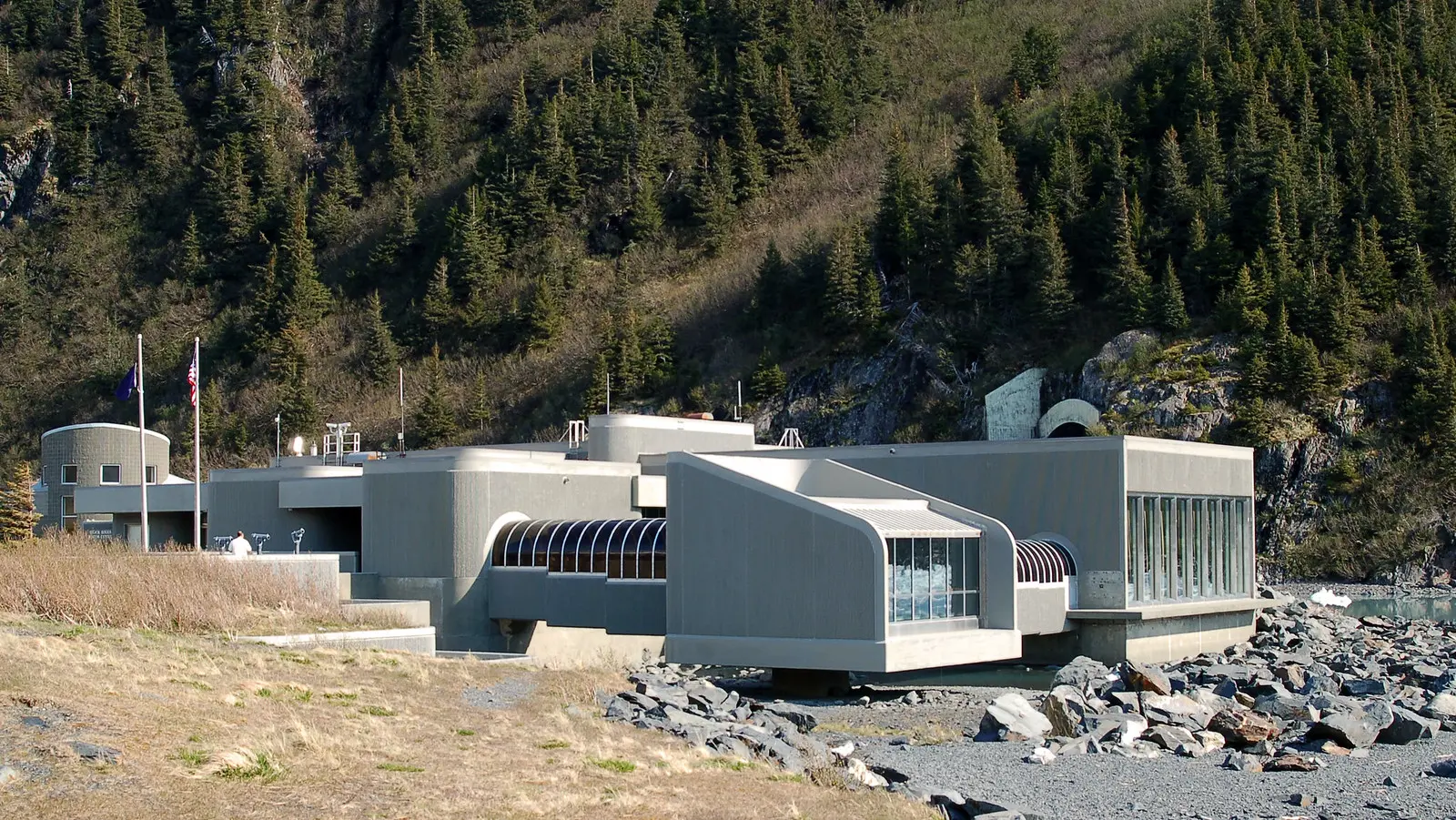 Begich Boggs Visitor Center | Here is the whole building. Ma… | Flickr