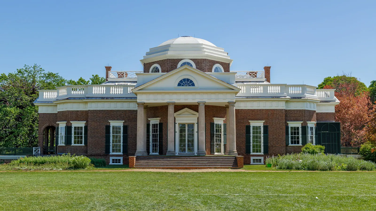 Monticello, west facade | Thomas Jefferson's Monticello | Flickr