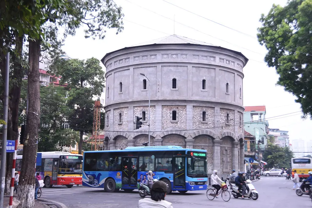 Hang Dau water tower- a funky looking building in Hanoi | Flickr