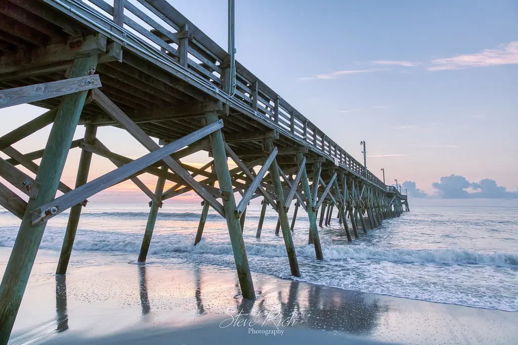 Wooden Surfside Beach Fishing Pier | A wooden Surfside Pier … | Flickr
