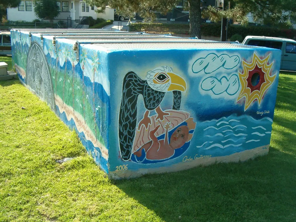 Ortega Park Murals - 2/3 | Matthew E. Cohen | Flickr