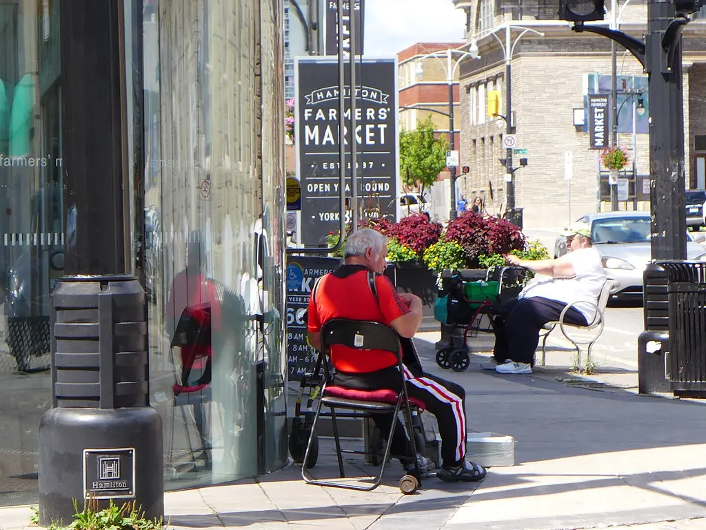 Accordion player Hamilton Farmers' Market | Joe | Flickr
