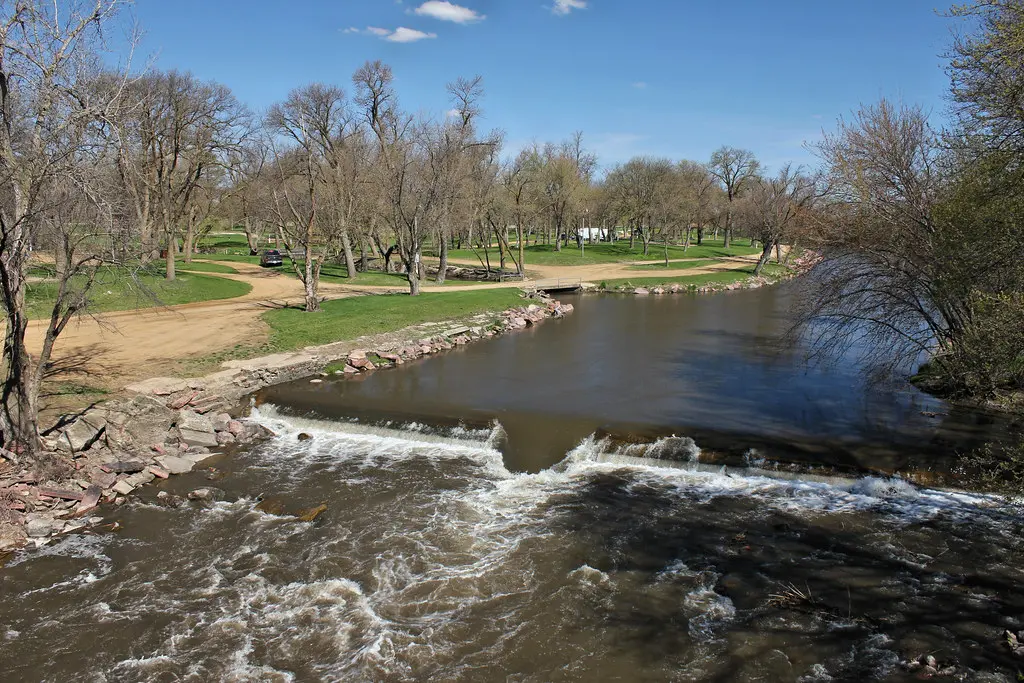 Rock River rapids - Rock Rapids, IA | The rapids on Rock Riv… | Flickr