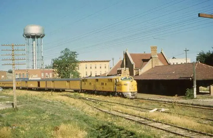 Train Depot in Beloit Wisconsin. ..