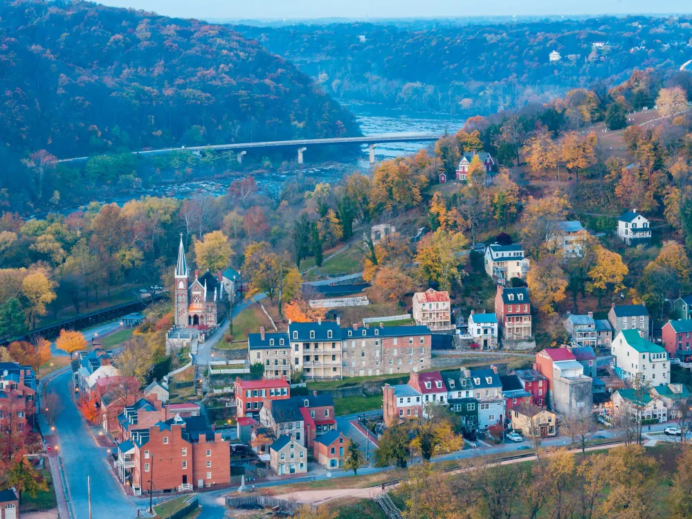17 Things to Do in Harpers Ferry with its Small Town Charm - Karta