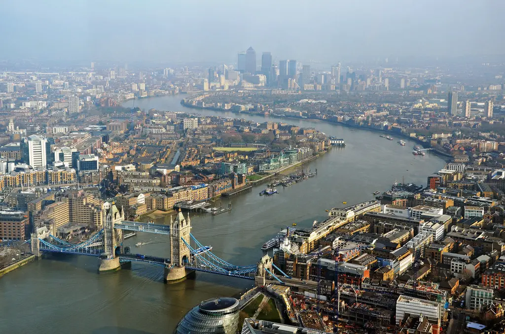 The Thames from the Shard | Looking down river from the Shar… | Flickr