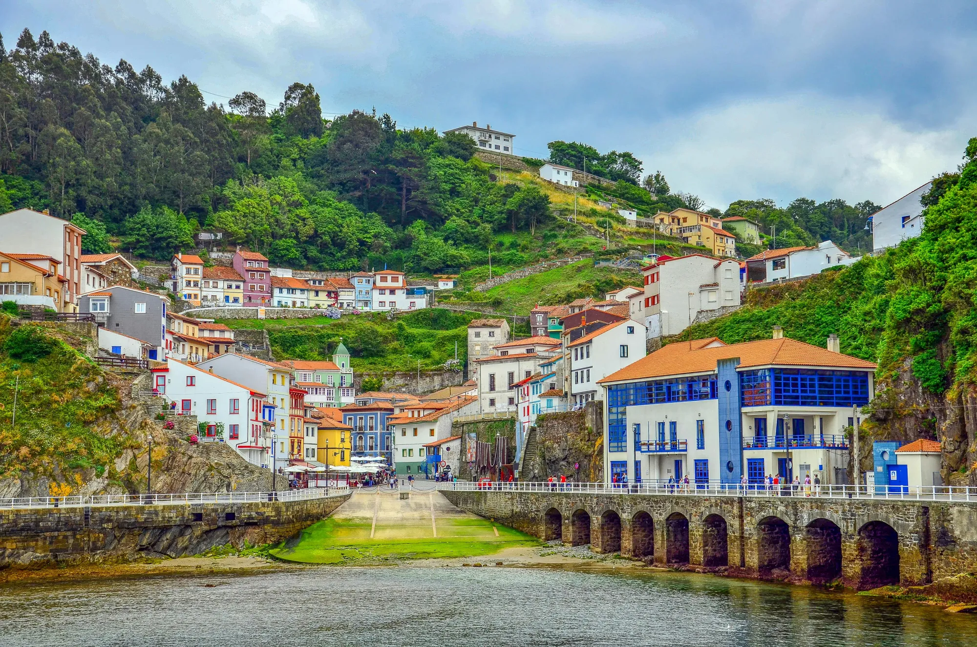 Cudillero, Fishing Village on the Coast of Asturias, Spain · Free Stock Photo