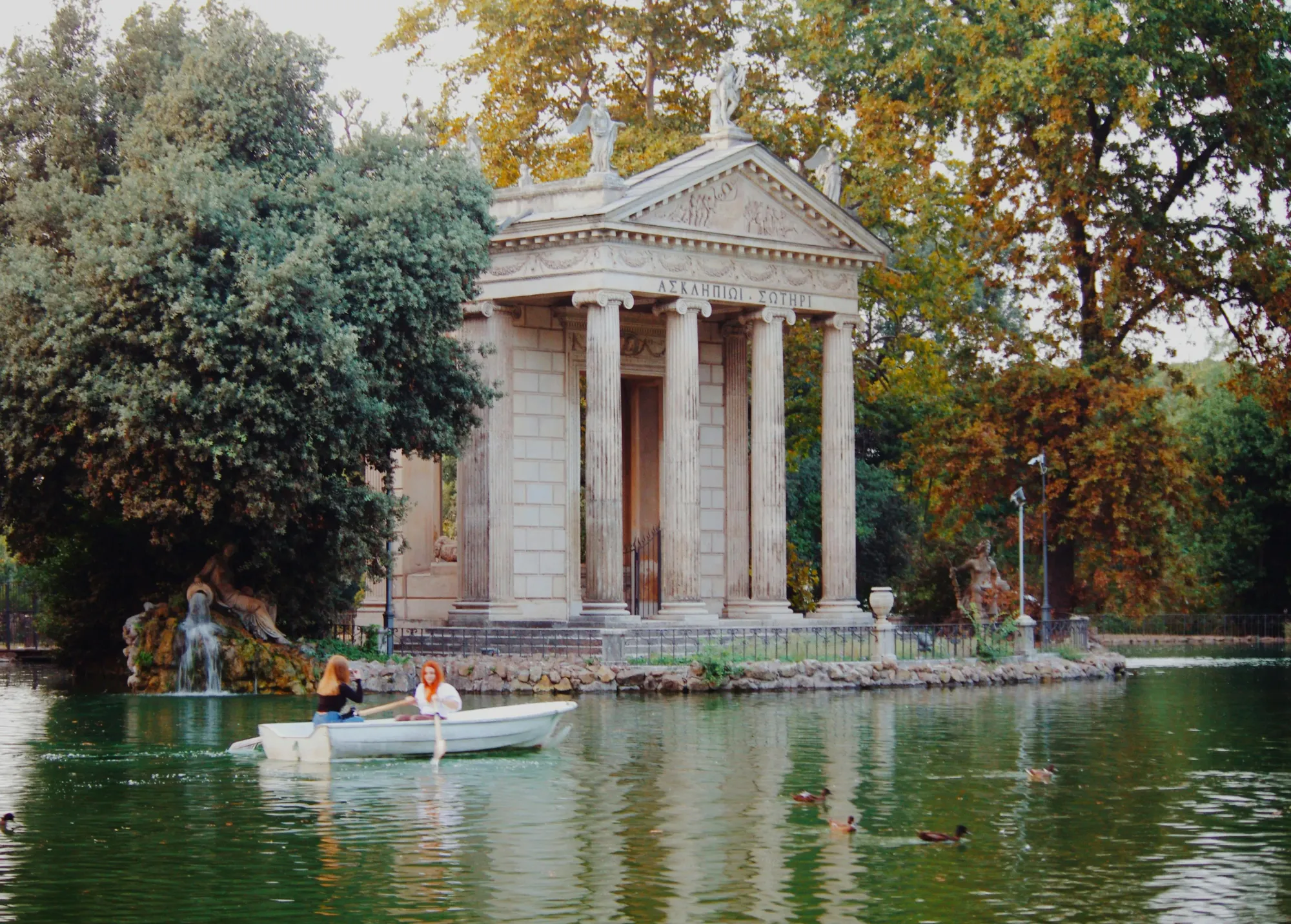 Landscape of Villa Borghese in Rome · Free Stock Photo