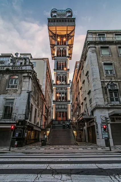 Santa Justa Elevator -(Lisbon) | Elevador de Santa Justa was… | Flickr