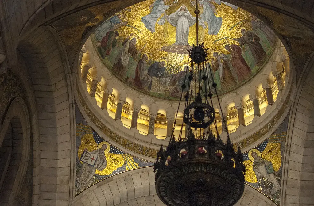 Базилика Сакре-Кёр, внутри | Basilique du Sacré Cœur ( буква… | Flickr