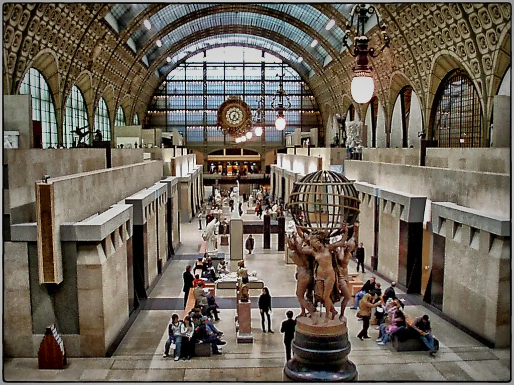 Musée d'Orsay, interior | The Musée d'Orsay in Paris, on th… | Flickr